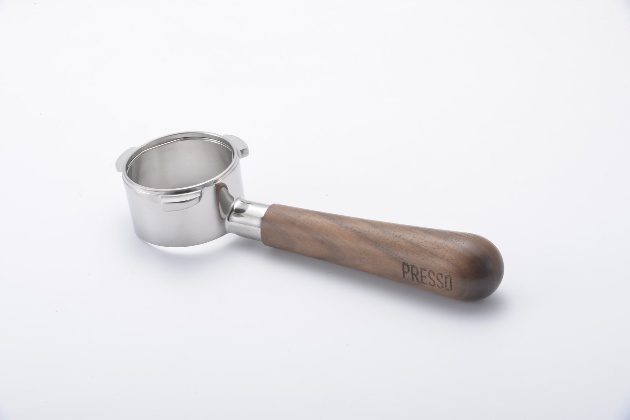Presso Breville Walnut Bottomless Portafilter 54mm – Latte Art Coffee Presso Breville Walnut Bottomless Portafilter 54mm – Latte Art Coffee