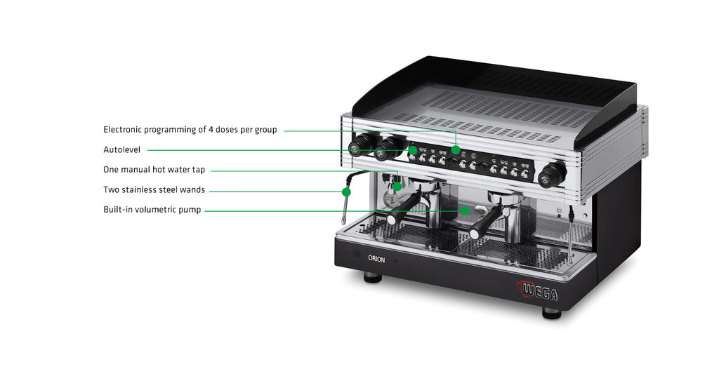 Wega Orion 2 Group Commercial Espresso Machine