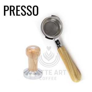 Gaggia Originale Ash Wood Tamper 58mm Latte Art Coffee