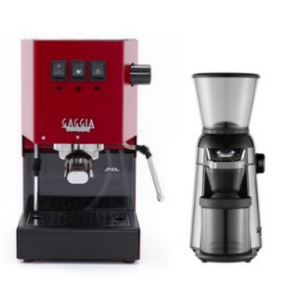 Gaggia Classic Pro Colors + MD15 Grinder Bundle