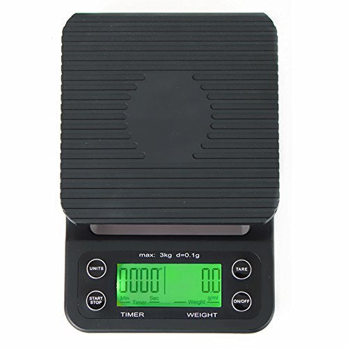 Digital Coffee Scale with Heat Mat