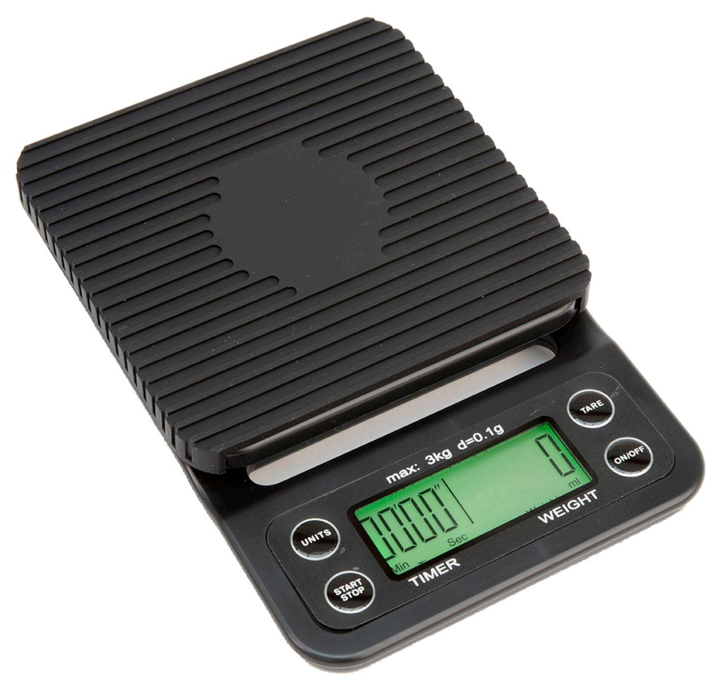 Digital Coffee Scale with Heat Mat